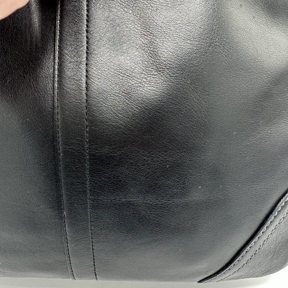 Vintage COACH Legacy Black Leather Hobo Shoulder/Handbag in EVC - Picture 16 of 16